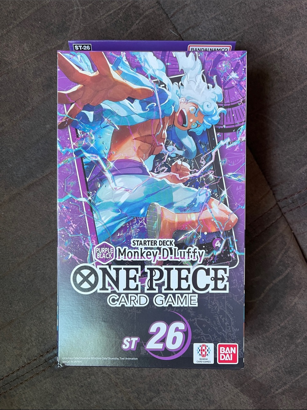 Onepiece Purple Black Starter Deck Monkey D. Luffy